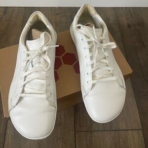 Vivobarefoot White, GEO Court Shoes 9 - Women’s